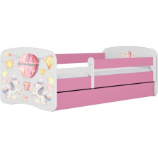 Kocot Kids Gulta babydreams pink balloon ar kasti ar matraci 160/80