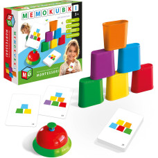 MONTESSORI ZABAWKA EDUKACYJNA KUBKI