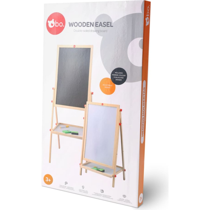 BO . Koka Tāfele, abpusēja zīmēšanas tāfele