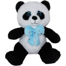 Sun-Day Plush toy - 3320 - PANDA with BLUE BOW - size 20 cm