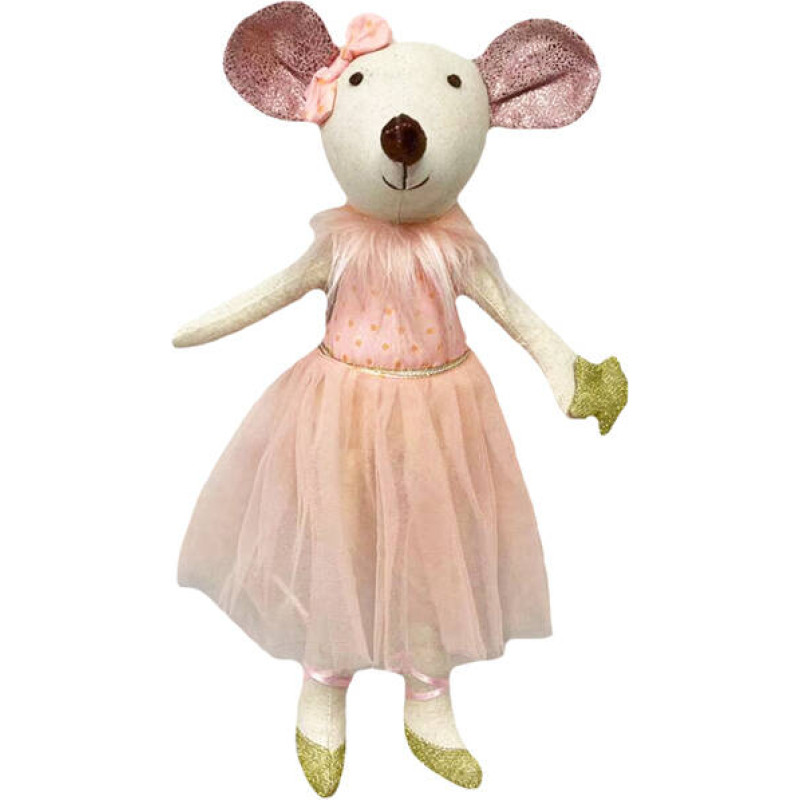 Minikid Plush toy - 93386 - MOUSE - KAROLINA - size 33 cm