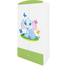 Kocot Kids Skapis babydreams green baby elephant