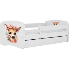 Kocot Kids Gulta babydreams white bambi bez kastes ar matraci 180/80