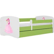 Kocot Kids Gulta babydreams green princess bez kastes ar matraci 160/80