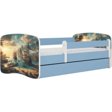 Kocot Kids Gulta babydreams blue ship bez kastes ar matraci 140/70