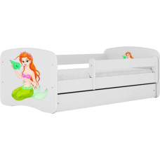 Kocot Kids Gulta babydreams white mermaid bez kastes ar matraci 160/80