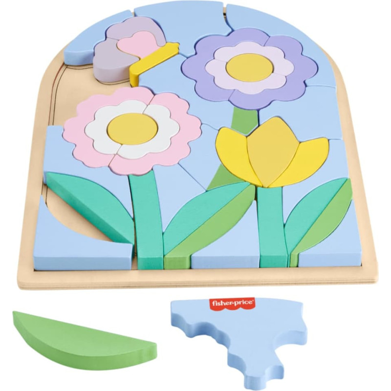 Fisher-Price puidust lillepusle