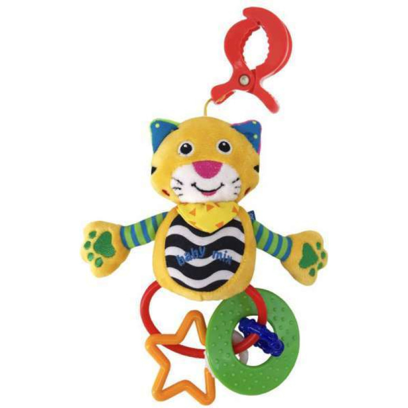 Baby Mix 26570 TOY WITH RATTLE TIGER