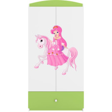 Kocot Kids Skapis babydreams green princess on horse