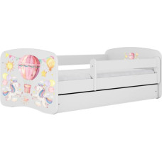 Kocot Kids Gulta babydreams white balloon bez kastes ar matraci 140/70