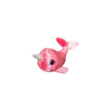 TY Teeny Tys  Mīkstā rotaļlieta NELLY - pink narwhal 9cm, TY41259