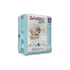 Bambo Nature autiņbiksītes 4 izmērs 7-14kg 24gb./iepak., NBAMB4472 IZPĀRDOŠANA