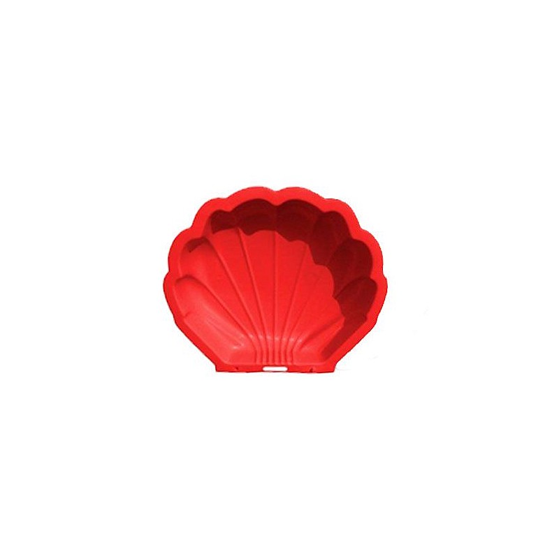 3TOYSM Big shell Smilšu kaste, 69655 - red