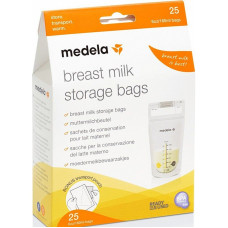 MEDELA Maisiņi piena sasaldēšanai un uzglabāšanai 180ml 25gab., 008.0406