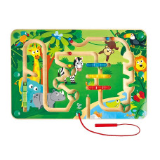 HAPE izglītojošā rotaļlieta Jungle Maze, E1714