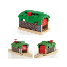 BRIO RAILWAY vilcienu depo, 33574000