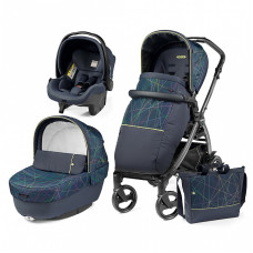 Peg Perego Book NEW LIFE Elite SL Modular Universālie rati 3in1