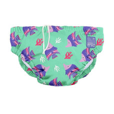 BAMBINO MIO Swim Nappies peldbikses ELECTRO FISH, M (7-9kg) SWPM FIS