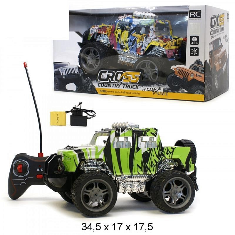 MIDEX radiovadāmā mašīna Cross Country truck 1:14