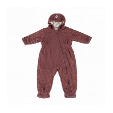 LODGER SKIER EMPIRE FLEECE kombinezons 3-6m./ 6-12m, SK 625 ROSEWOOD