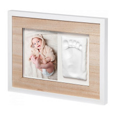 BABY ART TINY STYLE WOODEN komplekts mazuļa pediņas vai rociņas nospieduma izveidošanai, 3601095900 IZPĀRDOŠANA