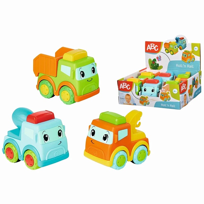 SIMBA ABC Press 'n Go automašīna S 06797