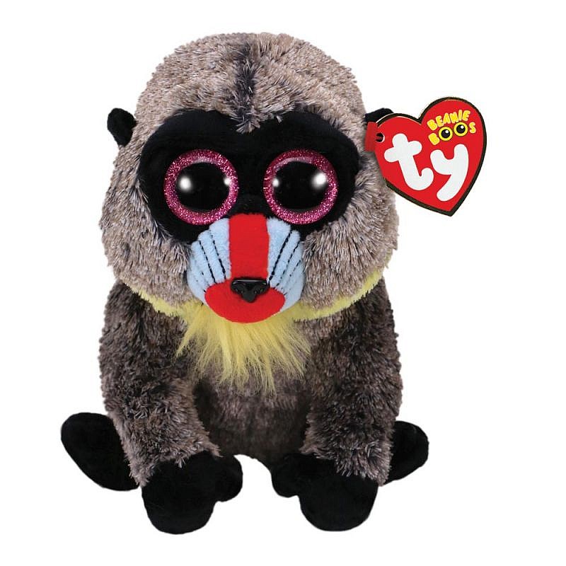 TY Beanie Boos Mīkstā rotaļlieta BABOON WASABI 15.5cm, TY36895 IZPĀRDOŠANA