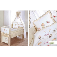 KLUPS Gultas veļas komplekts no 2 daļām Sweet Baby 135x100cm, H097