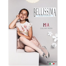 BELLISSIMA Meiteņu zeķubikses MIA 20 den bianco 6 - 128cm