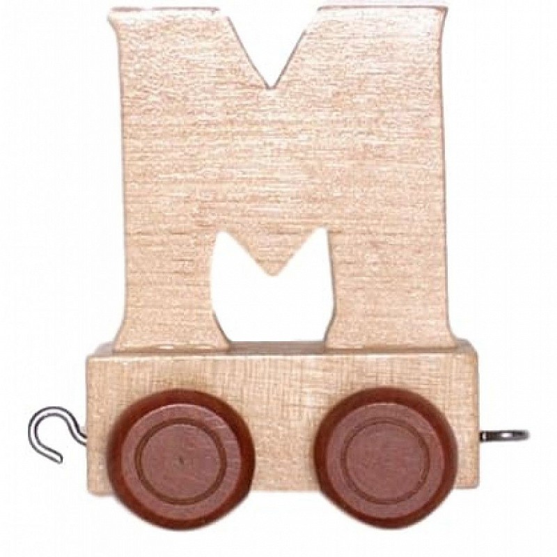 BINO Koka alfabēta burts - M, 82246