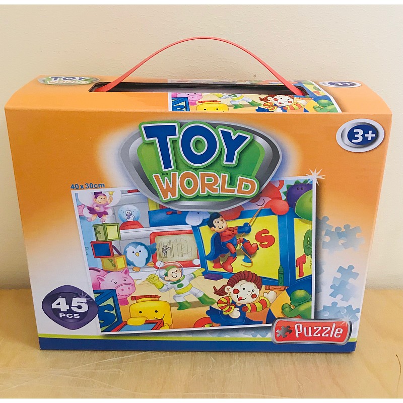 ERJUTOYS Puzle 3+, 45 elem., JU9259 Toy World