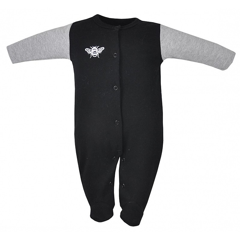 KOALA BEE rāpulītis ar garajām piedurknēm 74 izmērs AM1-019 melns IZPĀRDOŠANA