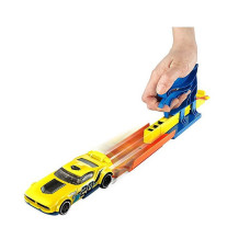 HOT WHEELS Pocket Launcher Accessory mašīna ar palaidēju, FTH84