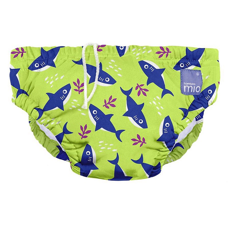 BAMBINO MIO Swim Nappies peldbikses NEON SHARK, L (9-12kg) SWPL SHA IZPĀRDOŠANA