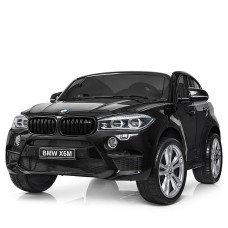 TO-MA BMW X6M Bērnu elektromobilis ar tālvadības pulti 12V/10Ah, JJ2168 melns