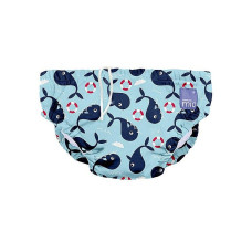 BAMBINO MIO Swim Nappies peldbikses WHALE WHARF, L (9-12kg)