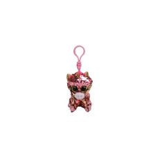 TY Flippables Mīkstā rotaļlieta - piekariņš SUNSET SEQUIN CORAL UNICORN 8cm, TY35307