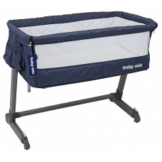 BABY MIX BED SIDE gulta 0-6mēn., BE/P-9 NAVY BLUE