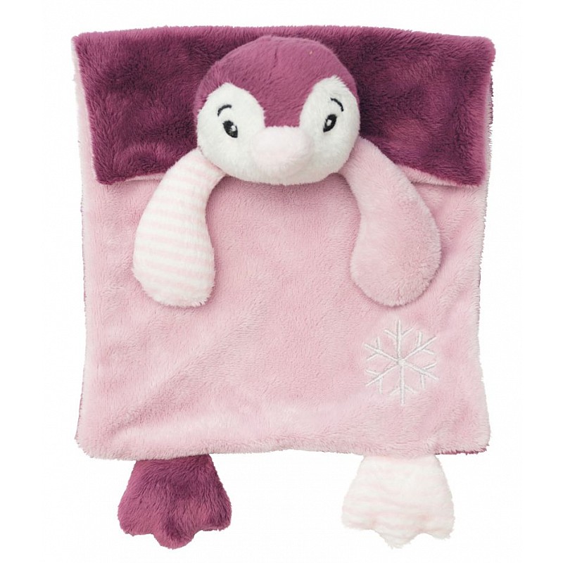 My Teddy mīkstā rotaļlieta - mīļlupatiņa My Penguin pink PEPK