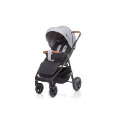 4BABY STINGER AIR pastaigu rati 6m+ Light Grey