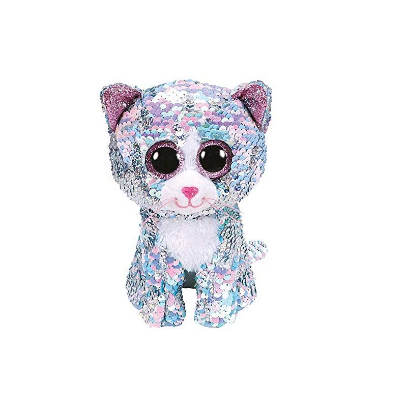 TY Flippables Mīkstā rotaļlieta WHIMSY SEQUIN CAT 24cm, TY36786