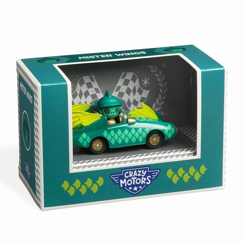 DJECO Crazy motors - Trakās automašīnas - Spārnotais DJ05492