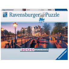 RAVENSBURGER puzle Abend in Amsterdam, 1000gab, 16752