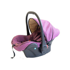 Baby Fashion autokrēsls 0-13kg + adapteris, Violet