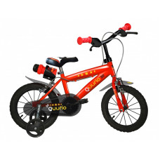 QUURIO BIKE bērnu velosipēds, izmērs 16", sarkans-melns, 416 U