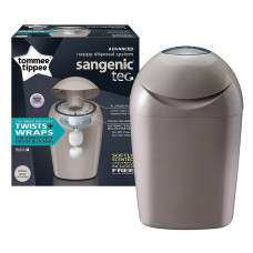 TOMMEE TIPPEE Sangenic Tec Autiņbiksīšu konteiners - pelēks