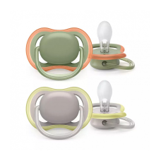 PHILIPS AVENT ULTRA AIR NEUTRAL Simetriskas formas silikona māneklis 6-18M 2gab, SCF085/20