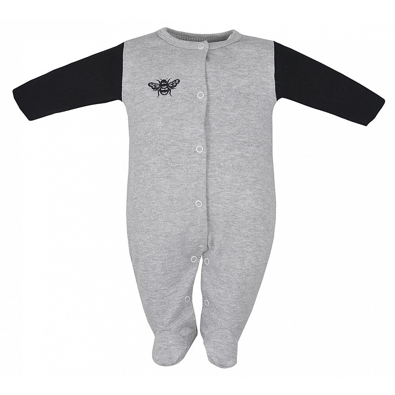 KOALA BEE rāpulītis ar garajām piedurknēm 74 izmērs AM1-014 pelēks IZPĀRDOŠANA