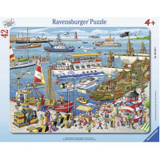 Ravensburger Plakanā puzle Jūras osta 42gb. 4+ R 06163