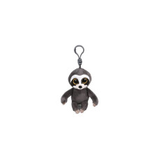 TY Beanie Boos Mīkstā rotaļlieta - piekariņš DANGLER GREY SLOTH 8cm, TY36559 IZPĀRDOŠANA